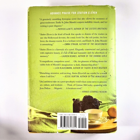 Station Eleven by Emily St. John Mandel, Hardcover Book - Picture 2 of 3